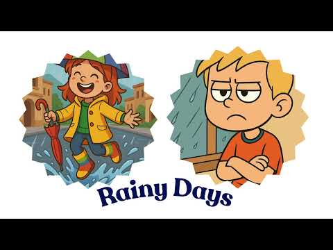 Weather and Emotions | ESL Listening with Cartoon Story