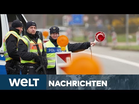 CORONAVIRUS-KRISE: Corona-Angst und Hamsterkäufe - Deutschland macht Grenzen dicht