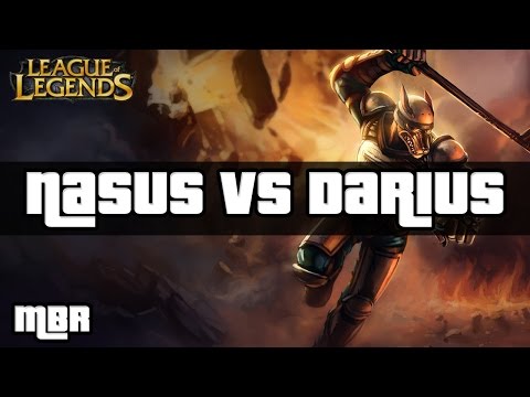 Riot K-9 Nasus Vs Darius - Top Lane - League Of Legends - HD