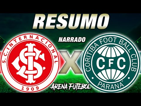 Internacional 3 x 0 Coritiba no Brasileirão