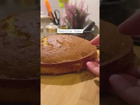 Soft Vanilla Cake #shortsvideo #shorts #trending