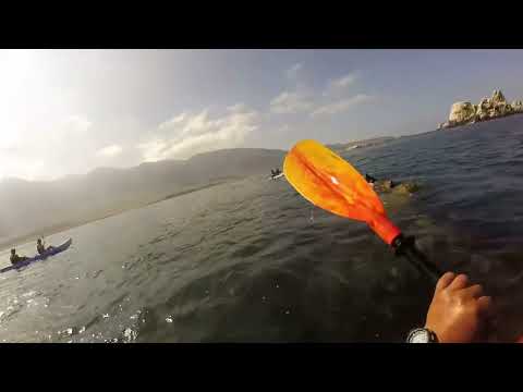 Isla Santa María, Península de Mejillones, Antofagasta Chile. Primera etapa de navegación en Kayak