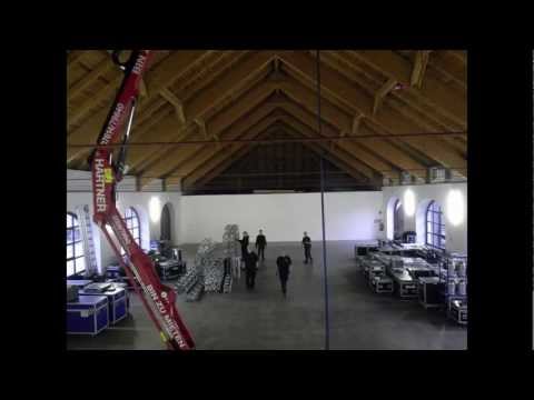 Rock im Schloss 2011 Aufbau