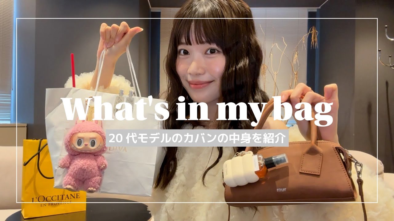数年ぶりに鞄の中身紹介するよー！👜