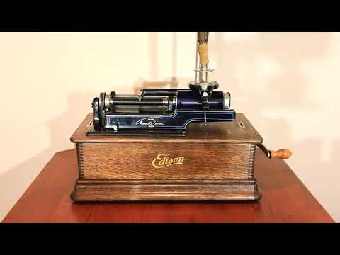 Nathan Glantz and his Orchestra, Foxtrot, "June Night" on Edison Blue Amberol cylinder record 4922