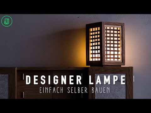 Mit Handwerkzeug: Designer Lampe selber bauen | Jonas Winkler