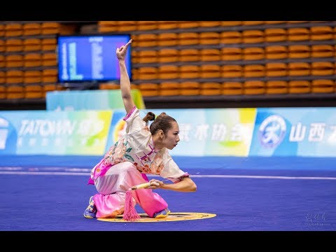 Women's Swords 女子剑术 第2名 安徽队 赖晓晓 9.67分 an hui lai xiao xiao