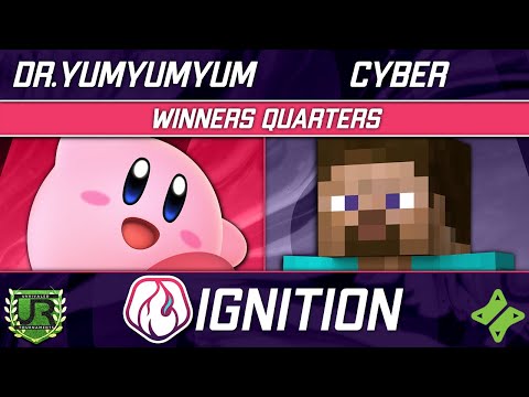 Dr.YumYumYum (Kirby) vs Cyber (Steve) - Ignition 281 WINNERS QUARTERS