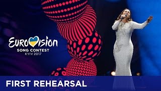 Claudia Faniello - Breathlessly (Malta) First rehearsal in Kyiv