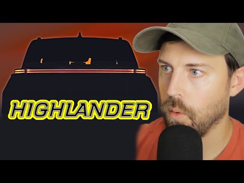 I'm shocked this is the new Toyota Highlander