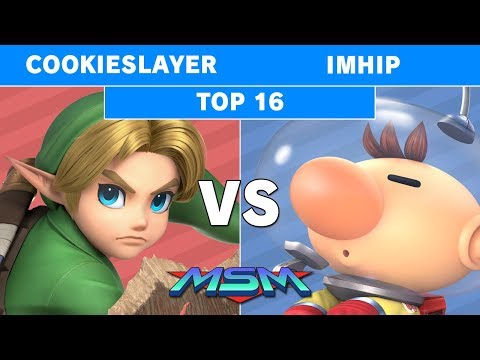 Smash Ultimate Tournament MSM 171 Cookieslayer (Young Link) vs ImHip (Olimar) - Top 16