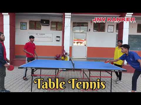 Table Tennis in Jnv Kanker || Sports|| #theworld