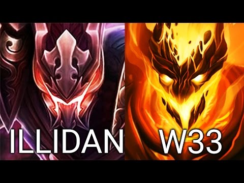 Illidan Pro Spectre Carry vs w33 7K Average EU MMR Dota 2