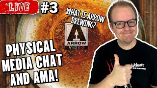 🔴LIVE Ask Me Anything Physical MEDIA And Movie Chat! | What Does Arrow Video Have BREWING For June?