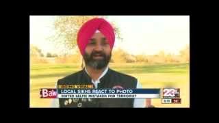 Local Sikhs react to viral terrorist photo( #stopHateCrimes)