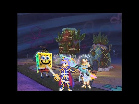 Itsuki Aoi & Tsubasa Oribe vs. Spongebob Squarepants