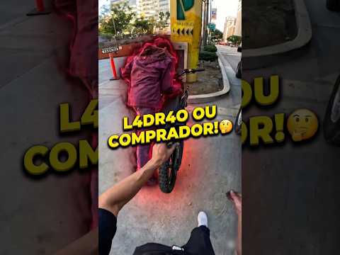O Dono Chegou Na Hora Que Ele Ia Levar A Moto Embora.