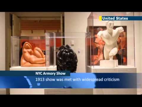 Famous 1913 Armory Show recreated in New York City: Centenary of historic modern art exhibition