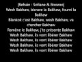 Sofiane Ft. Boozoo - Bakhaw - Paroles