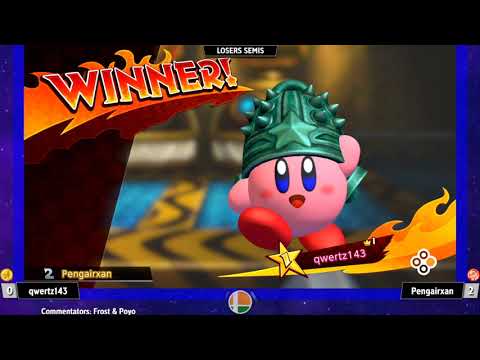 qwertz143 (Beetle/Bell/Gooey) vs Pengairxan (Dedede) - Kirby Fighters India Tournament #9