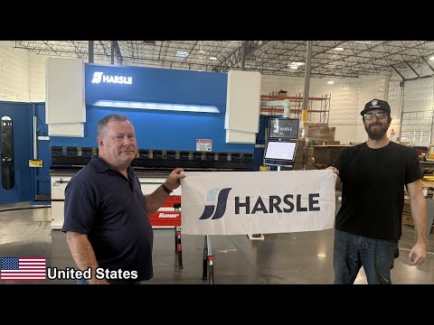 HARSLE Press Brake: Proven by an Arizona Manufacturing Customer