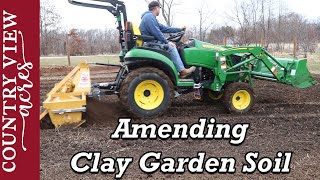 Amending Clay Soil for Better Gardening