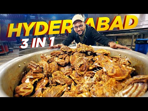 Hyderabad ka 3 in 1 Restaurant! 😱 | Mutton Shinwari, Seafood aur Arabic Mandi Aik Sath 🔥