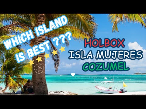 HOLBOX VS ISLA MUJERES VS COZUMEL!  WE COMPARE ALL THREE OF THESE ISLANDS IN MEXICO!