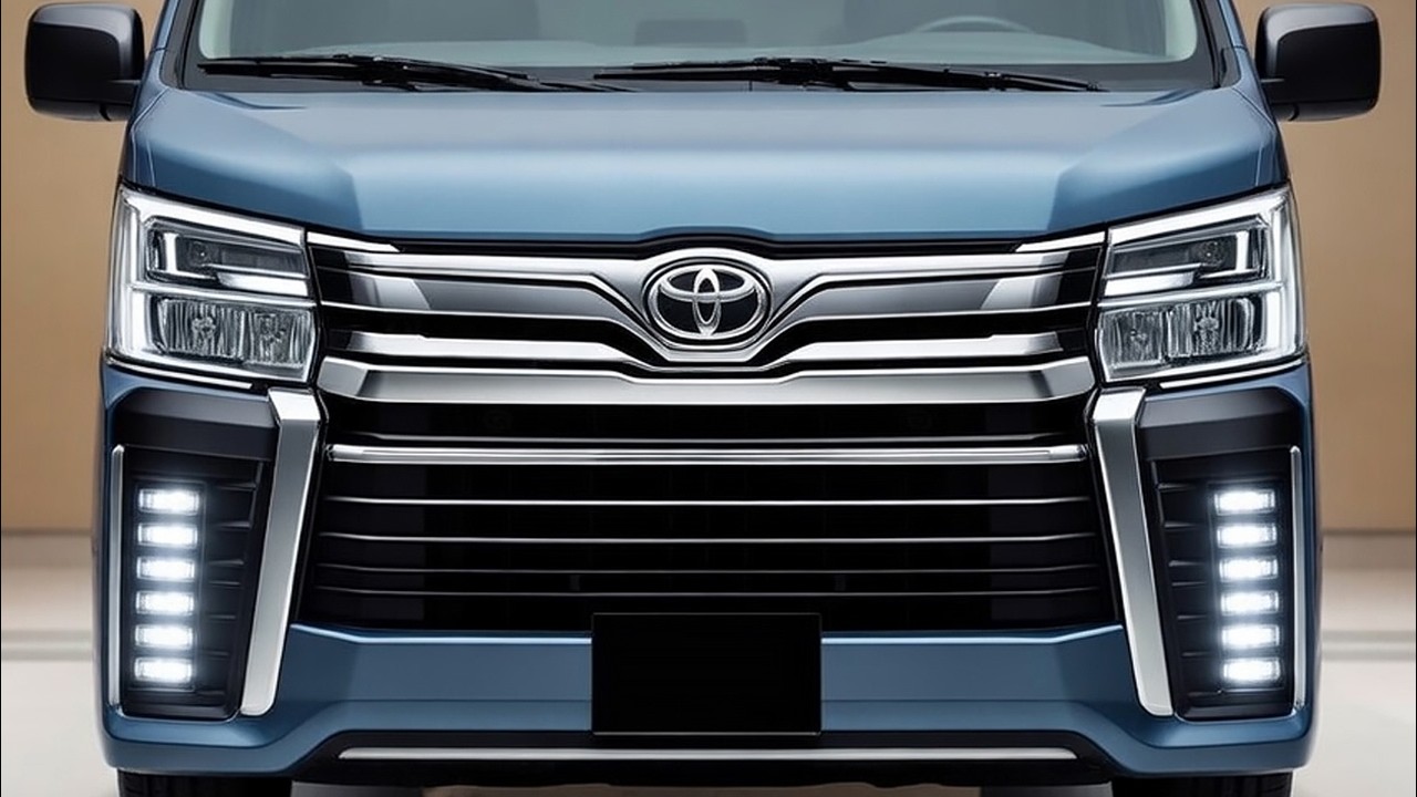 トヨタ新型ハイエース最新情報、フルモデルチェンジ2027年発売予定！デジタルミラーと大画面モニター！