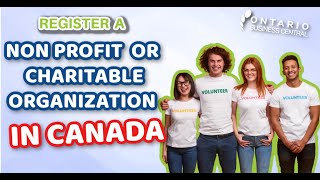 Starting a Non Profit or Charitable Organization Within Canada