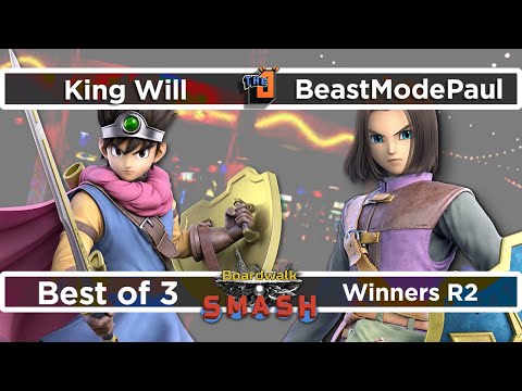 King Will (Hero, Sonic) vs BeastModePaul (Hero) Winners R2 - Boardwalk Smash #37 - SSBU