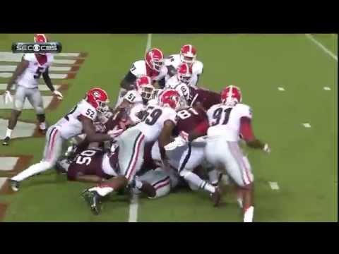 2014 USC vs Georgia - Dylan Thompson 1 Yd Touchdown Run