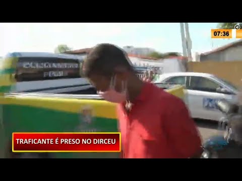 Homem suspeito de tráfico de drogas é preso no Dirceu e alega problemas mentais 24 02 2021
