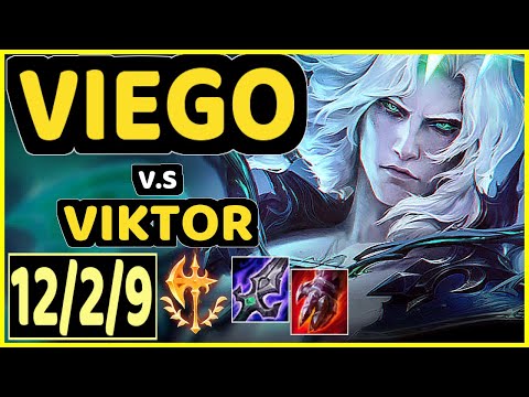 MAGIFELIX (VIEGO) vs VIKTOR - 12/2/9 KDA MID CHALLENGER GAMEPLAY - EUW