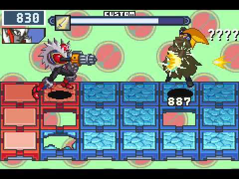 Rockman exe 4.5 real operation PVP vs Rockte sama (NetSaviorsHQ), haciendole counter a Bass/Forte