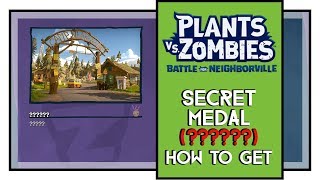 Plants VS Zombies BFN SECRET Medal Weirding Woods (?????? Medal)