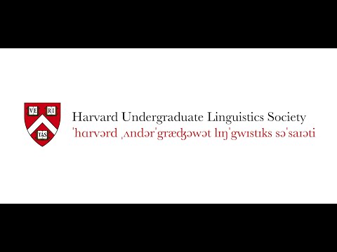 Paul Frommer on the Na'vi Language — November 17, 2020, Harvard Undergraduate Linguistics Society