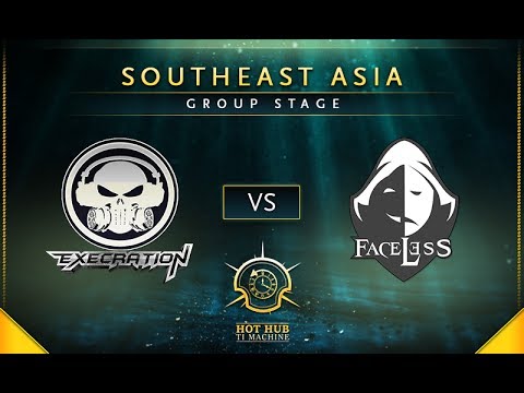 Execration vs Faceless - TI7: SEA Regional Qualifiers Group Stage Tiebreakers - @Fogged @TobiWan