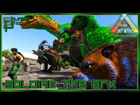 TAMING THE PRETTY COLORED EGGCELENT ADVENTURE DINOS! Soloing the Ark S5E130