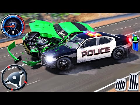Real Police Car Chase Simulator - Cop Cars Driving Multi-Storey 3D - Android GamePlay