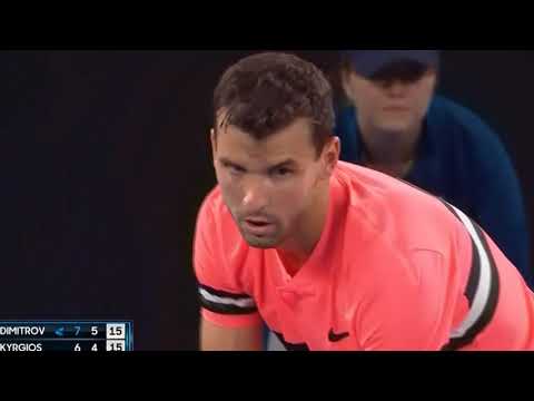 Grigor Dimitrov vs Nick Kyrgios Highlights AO 2018