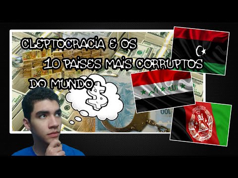 Cleptocracia // 10 países mais corruptos