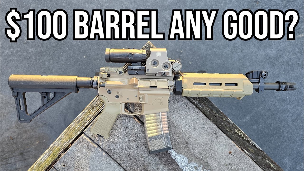 $100 AR-15 Barrel Review: 11.5″ Rosco Husky + Aero M4E1 Accuracy & Reliability