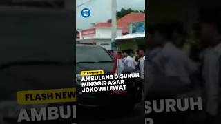 Download lagu Ambulans Disuruh Minggir & Matikan Sirine agar Rombongan Jokowi Lewat, Istana Minta Maaf mp3