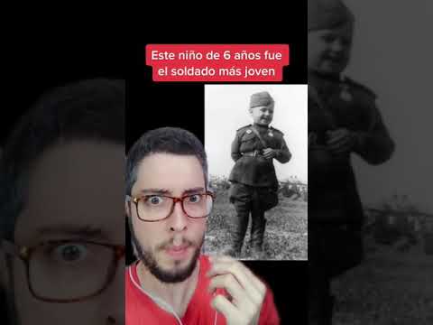 This 6-year-old boy was the youngest soldier! #shorts