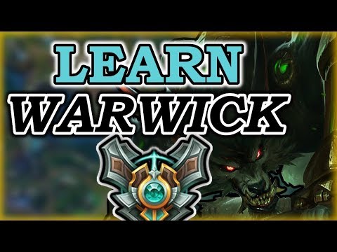 HOW TO PLAY WARWICK LIKE A PRO IN 14 MINUTES - Warwick Jungle Commentary Guide - League of Legends
