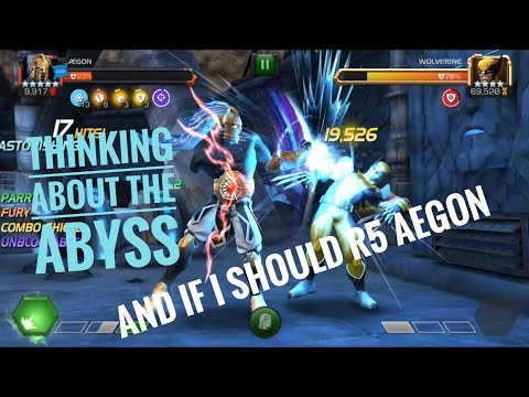 Aegon to R5? I'm thinking about going into the Abyss but still not sure if I should kill myself