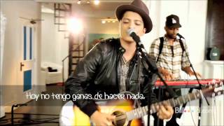 Bruno Mars - The lazy Song / Subtitulada en español
