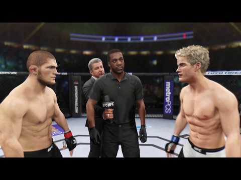 Khabib vs. Sage Northcutt (EA Sports UFC 2) - Champion Fight ☝️🦅