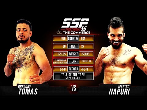Gregory Tomas vs Marino Napuri - SSP 56